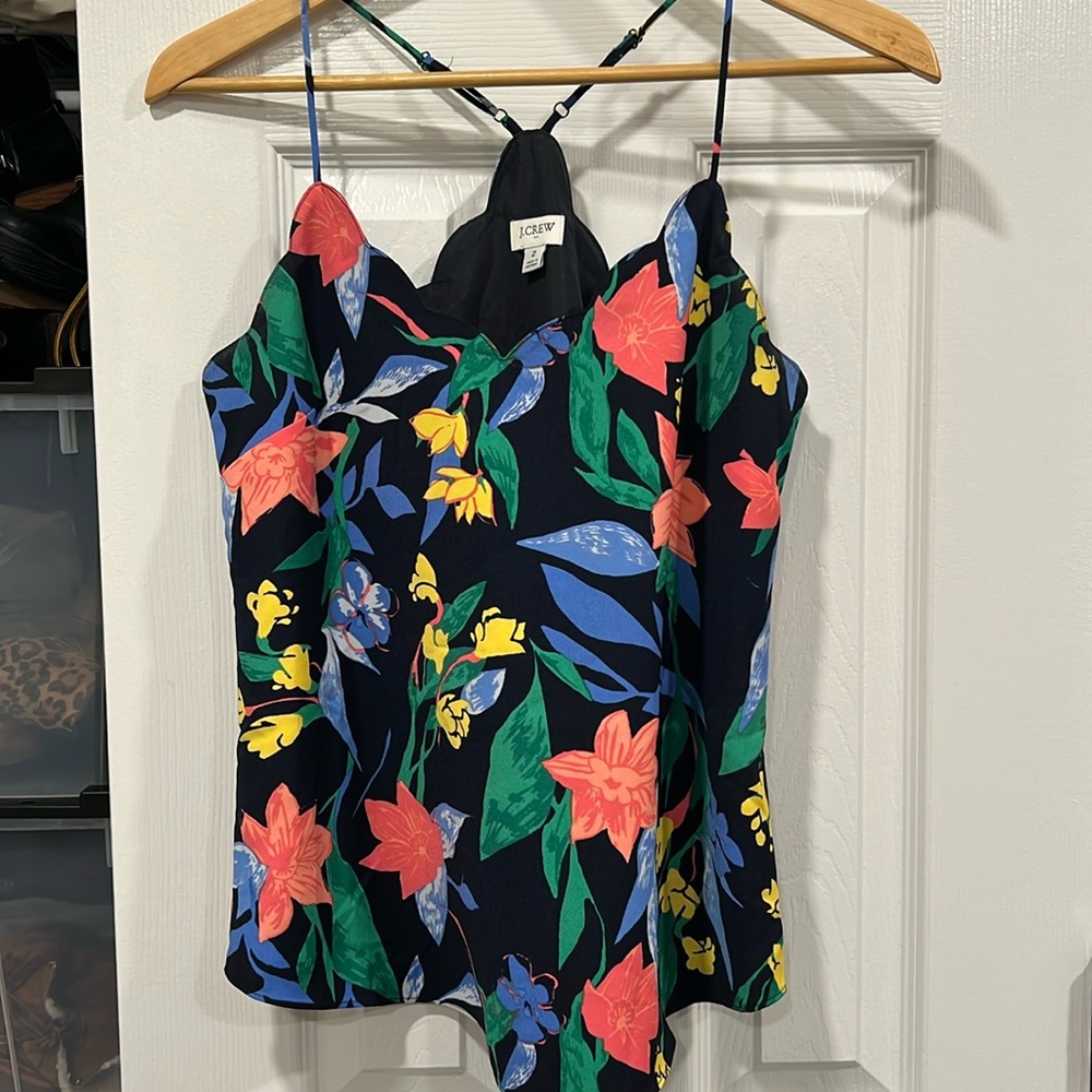 Lot of five size small shirts; J crew, Wayf, Lucky, Lush and Fylo bundle lot